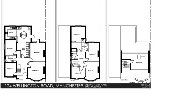 Floorplan for Wellington Road, Fallowfield, Manchester