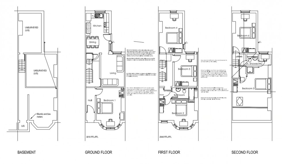 Floorplan for Lausanne Road, Withington, Manchester