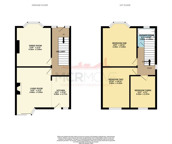 Floorplan for Lindsay Avenue, Manchester