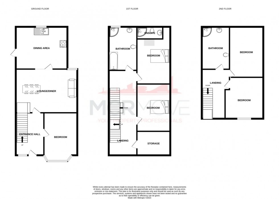 Floorplan for Westbourne Grove, Withington, Manchester