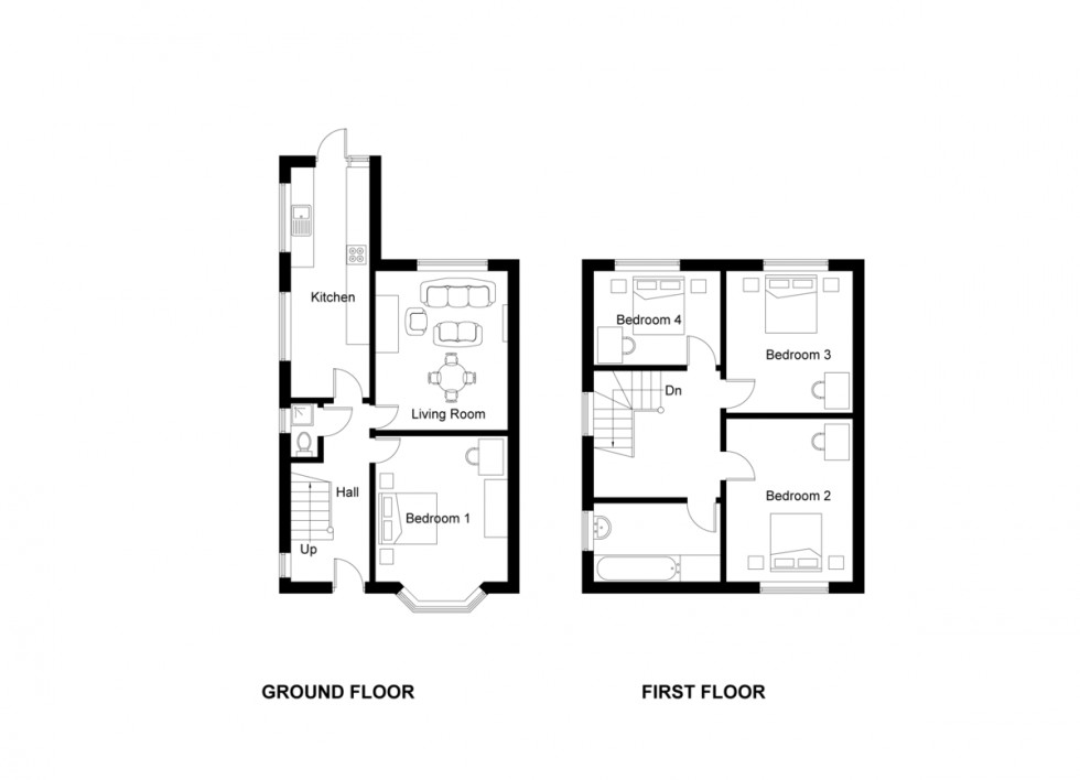 Floorplan for Lees Hall Crescent, Fallowfield, Manchester