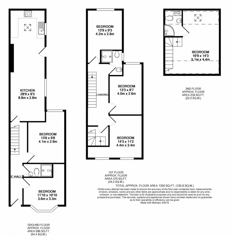 Floorplan for Landcross Road, Fallowfield, Manchester