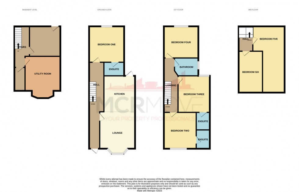 Floorplan for Old Moat Lane, Manchester