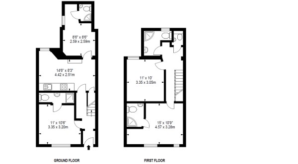 Floorplan for Rostherne Street, Salford