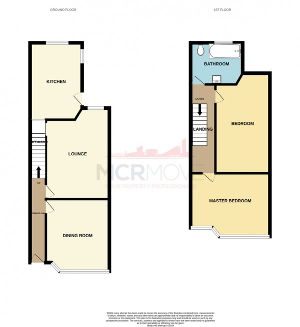 Floorplan for Redruth Street, Manchester