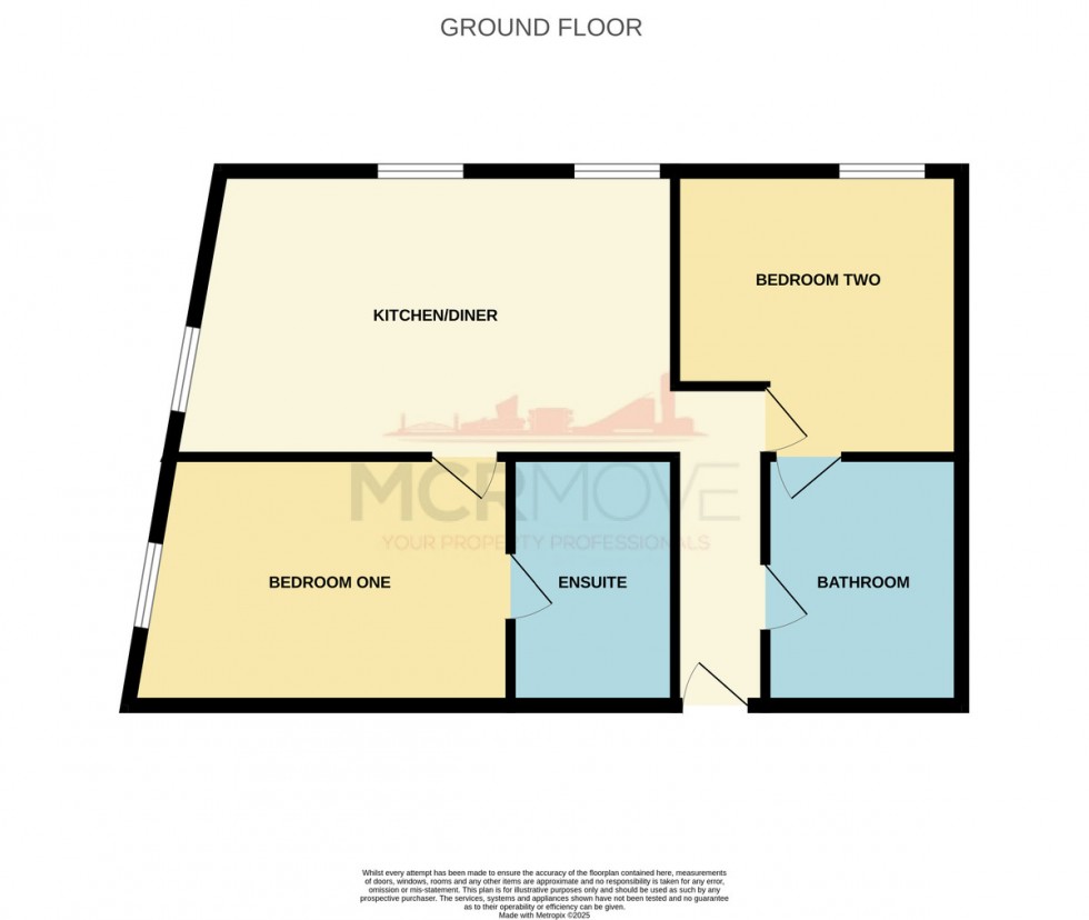 Floorplan for Derwent Street, Salford