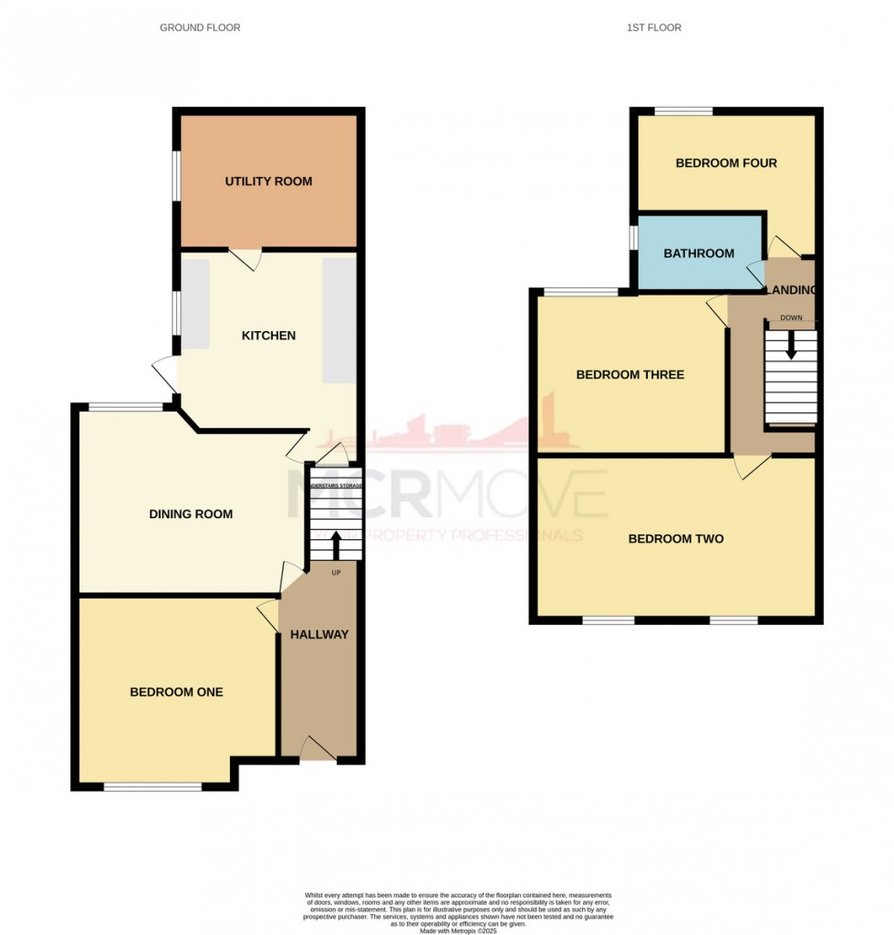 Floorplan for Whitby Road, Manchester