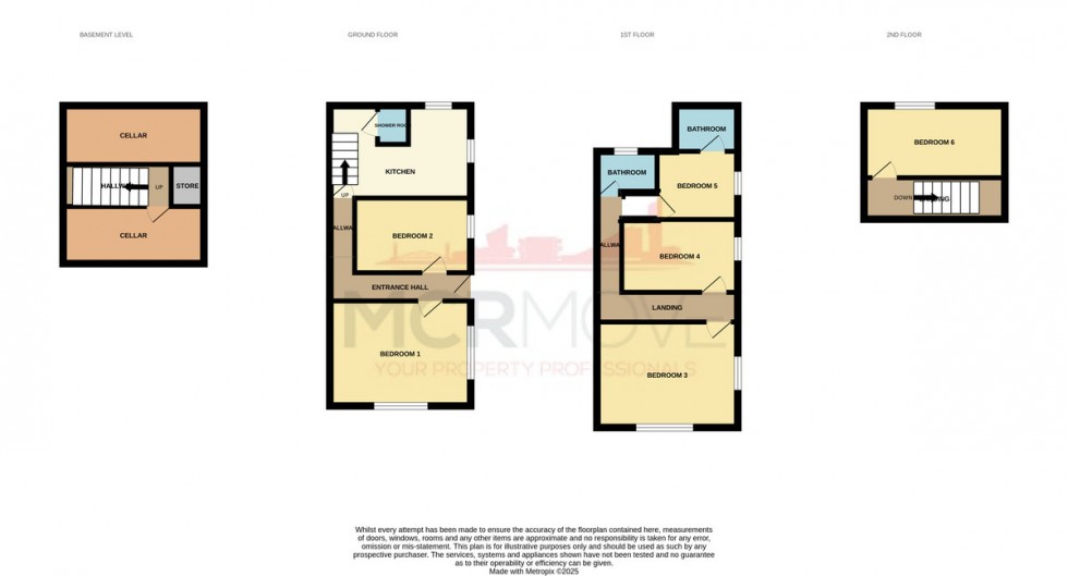Floorplan for Mitford Road, Manchester