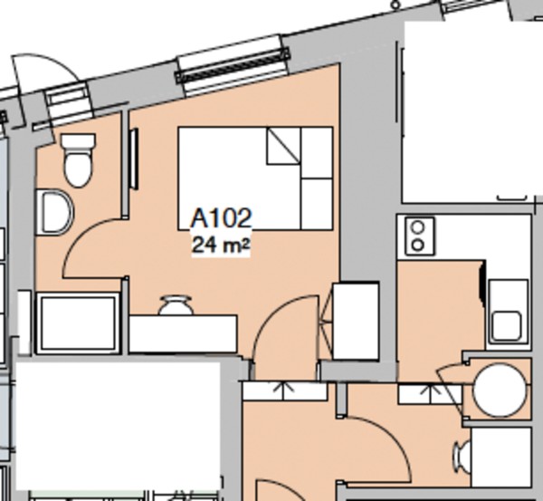 Floorplan for Derby Road, Nottingham