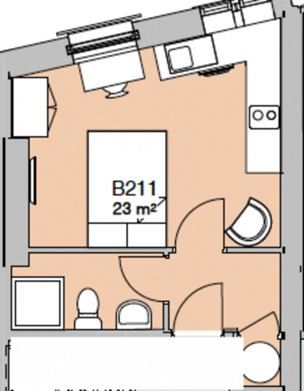 Floorplan for Canning Place, Derby Road, Nottingham