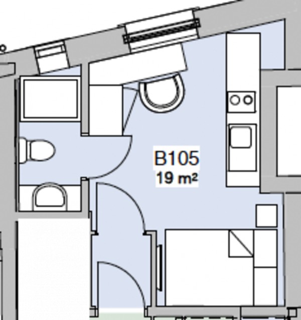 Floorplan for Derby Road, Nottingham