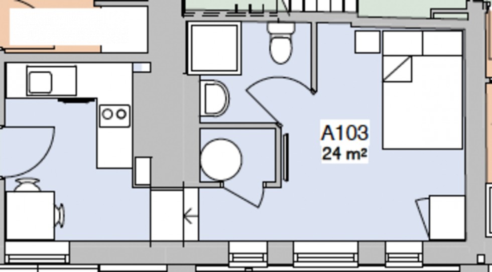 Floorplan for Derby Road, Nottingham