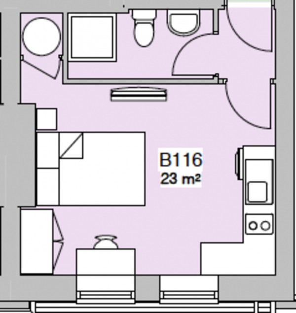 Floorplan for Canning Place, Derby Road, Nottingham