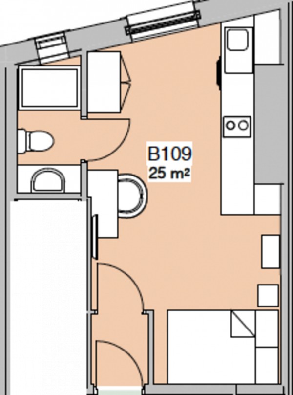 Floorplan for Canning Place, Derby Road, Nottingham