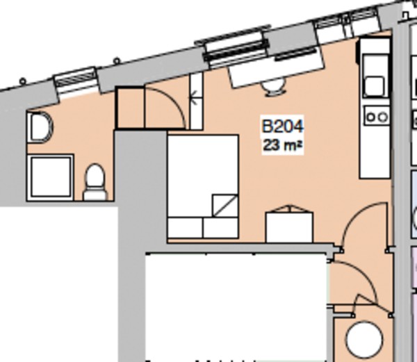 Floorplan for Canning Place, Derby Road, Nottingham