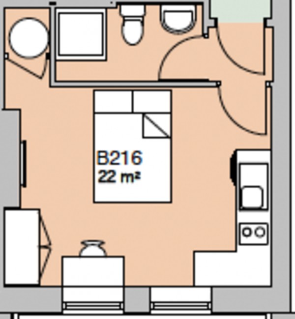 Floorplan for Canning Place, Derby Road, Nottingham