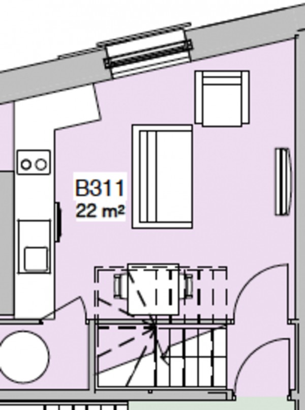 Floorplan for Canning Place, Derby Road, Nottingham