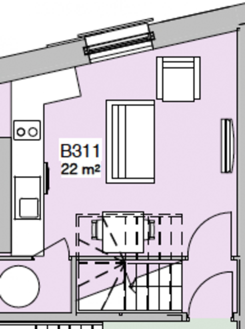 Floorplan for Canning Place, Derby Road, Nottingham