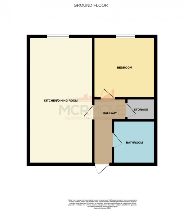 Floorplan for Great Ancoats Street, Manchester