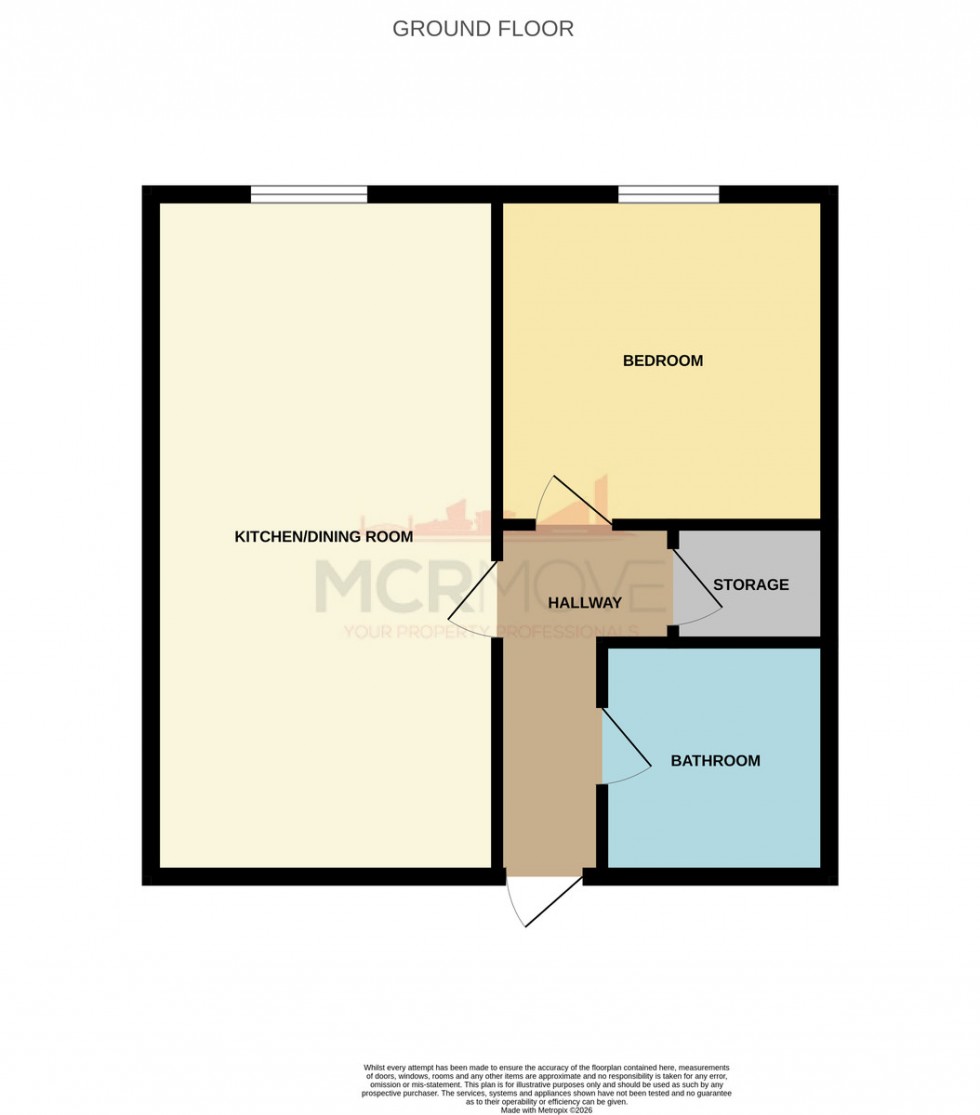 Floorplan for Great Ancoats Street, Manchester