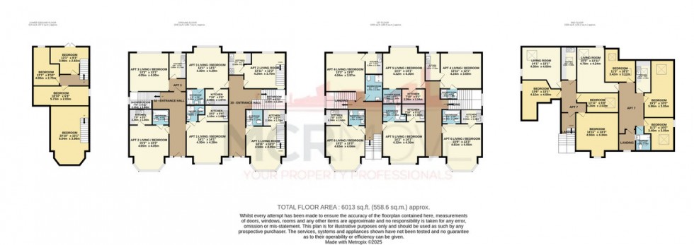 Floorplan for Moorfield Road, Manchester