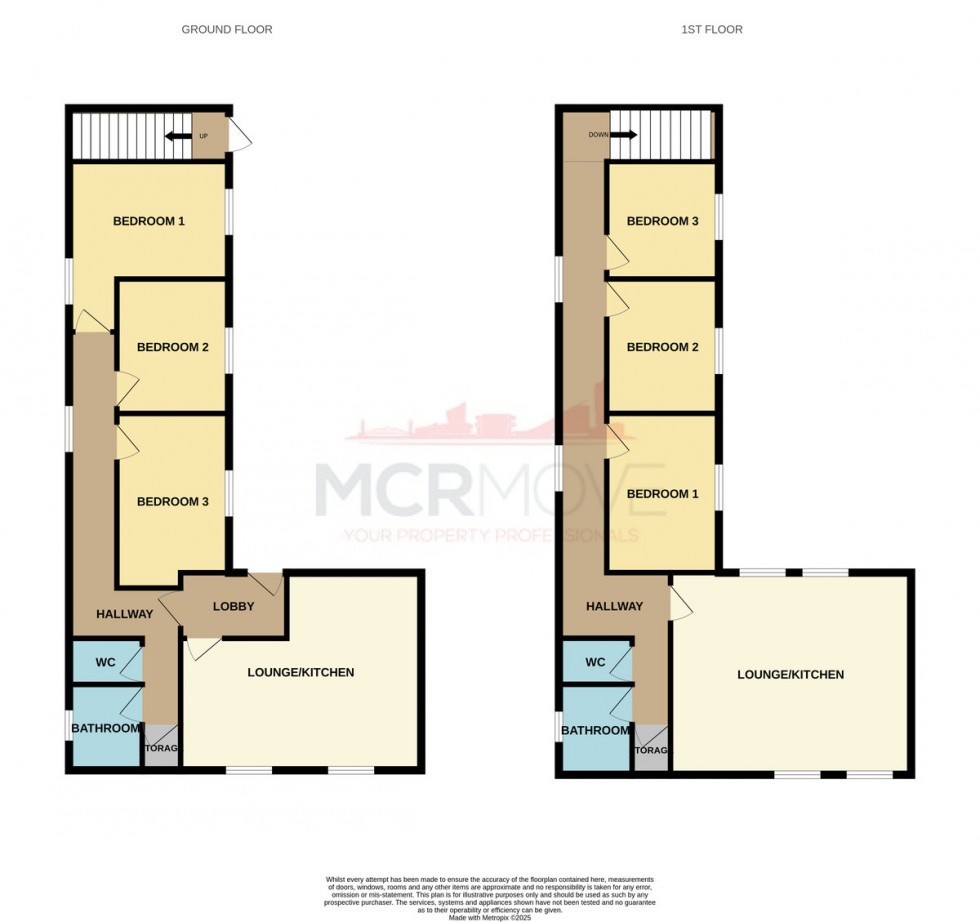 Floorplan for Great Western Street, Manchester