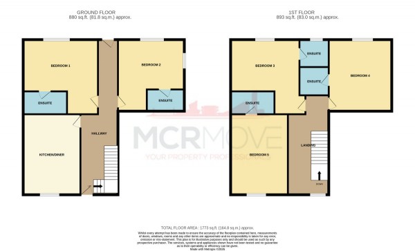 Floorplan for Hulton Street, Manchester
