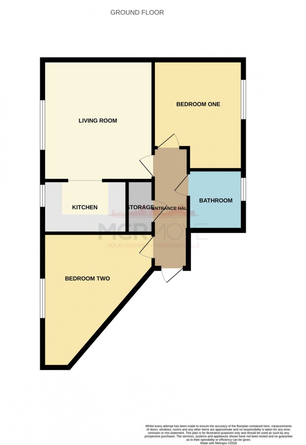 Floorplan for Devonshire Street South, Manchester