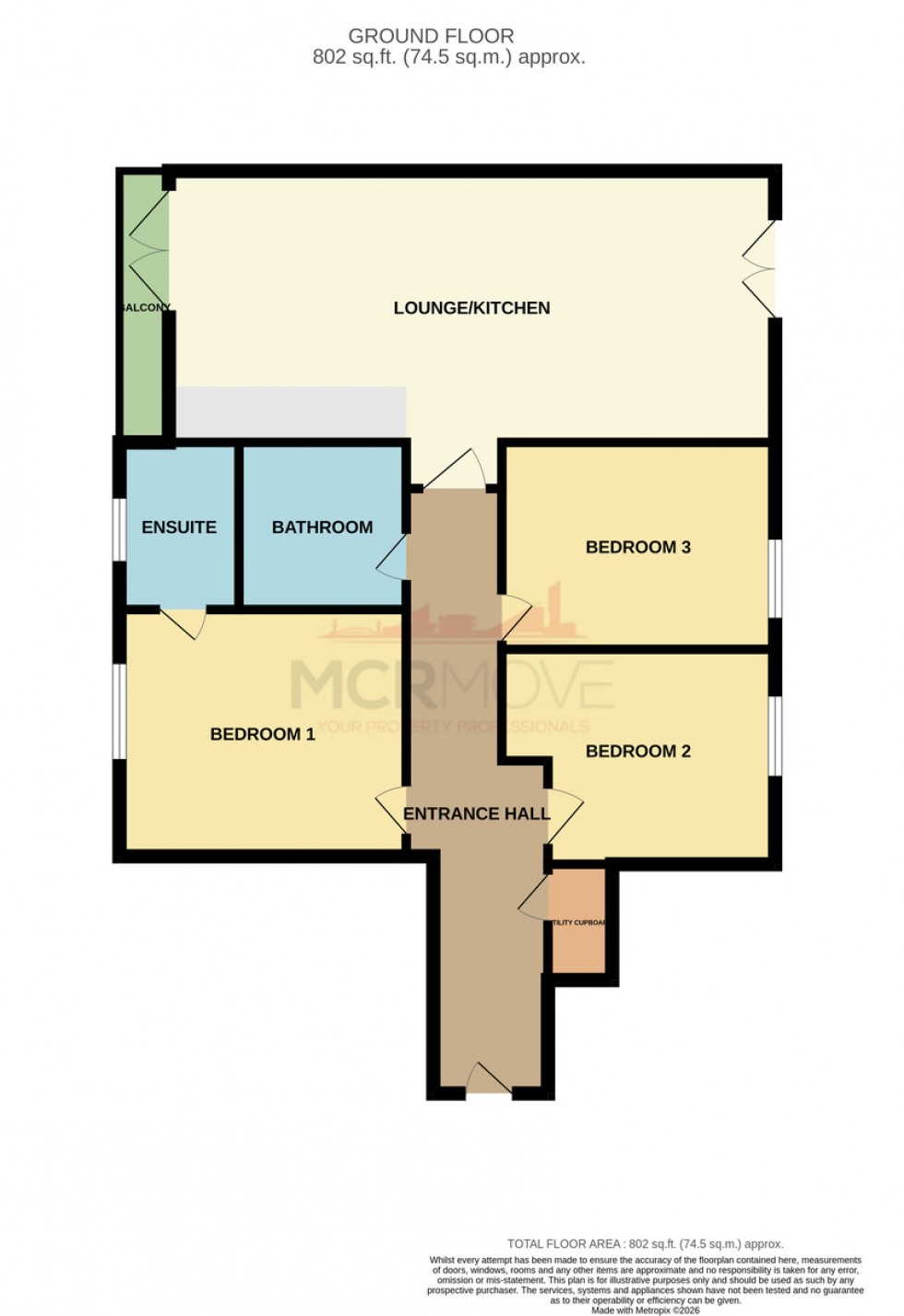 Floorplan for Chapeltown Street, Ancoats , Manchester