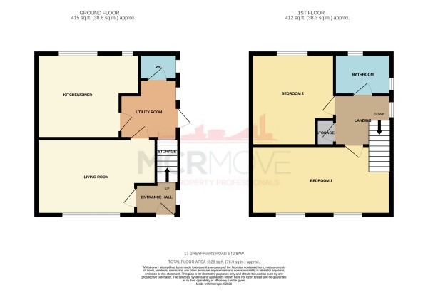 Floorplan for 17 Greyfriars Road