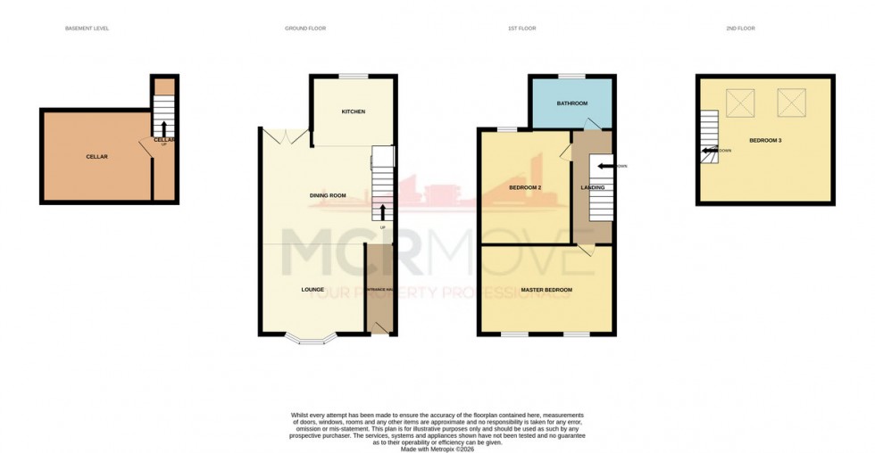 Floorplan for Abney Road, Heaton Chapel
