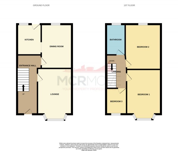 Floorplan for Gainsborough Road, Liverpool
