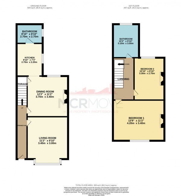 Floorplan for Connaught Road, Liverpool